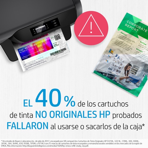 HP Cartucho PageWide 982X Original de alta capacidad cian HP Cartucho PageWide 982X Original de alta capacidad cian