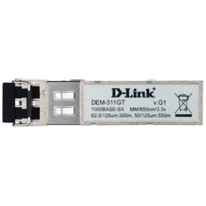 Reacondicionado | D-Link DEM-311GT red modulo transceptor Fibra óptica 1000 Mbit/s SFP 850 nm