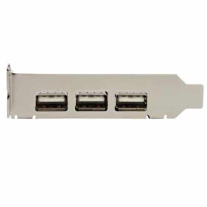 StarTech.com Adaptador Tarjeta PCI Express Perfil Bajo USB 2.0 Alta Velocidad - 3 Externos y 1 Interno StarTech.com Adaptador Tarjeta PCI Express Perfil Bajo USB 2.0 Alta Velocidad – 3 Externos y 1 Interno