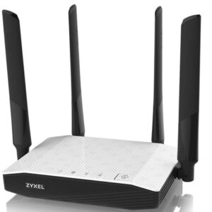 Zyxel NBG6604 router inalámbrico Ethernet rápido Doble banda (2,4 GHz / 5 GHz) 4G Negro, Blanco