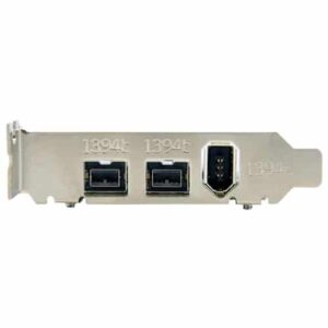 StarTech.com Adaptador Tarjeta FireWire PCI-Express Bajo Perfil de 2 Puertos F/W 800 y 1 Puerto F/W 400 StarTech.com Adaptador Tarjeta FireWire PCI-Express Bajo Perfil de 2 Puertos F/W 800 y 1 Puerto F/W 400