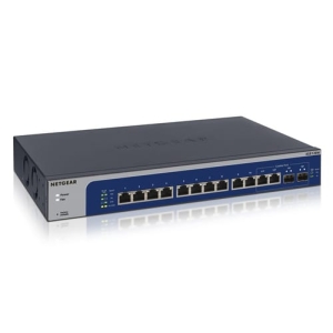 NETGEAR XS512EM Gestionado L2 10G Ethernet (100/1000/10000) 1U Azul