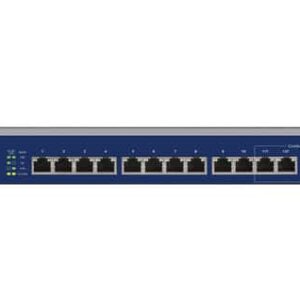 NETGEAR XS512EM Gestionado L2 10G Ethernet (100/1000/10000) 1U Azul, Gris NETGEAR XS512EM Gestionado L2 10G Ethernet (100/1000/10000) 1U Azul, Gris