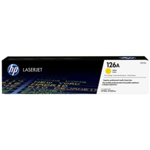 HP Cartucho de tóner original LaserJet 126A amarillo