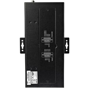 StarTech.com Adaptador Hub Serie de 8 Puertos USB a RS232/RS485/RS422 - Ladrón Industrial Convertidor USB 2.0 a DB9 Serial - IP30 - de Montaje en Carril DIN - Protección ESD de 15kV StarTech.com Adaptador Hub Serie de 8 Puertos USB a RS232/RS485/RS422 – Ladrón Industrial Convertidor USB 2.0 a DB9 Serial – IP30 – de Montaje en Carril DIN – Protección ESD de 15kV