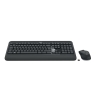 Logitech Advanced MK540 teclado Ratón incluido USB QWERTY Inglés del Reino Unido Negro, Blanco Logitech Advanced MK540 teclado Ratón incluido USB QWERTY Inglés del Reino Unido Negro