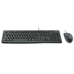 Logitech Desktop MK120 teclado Ratón incluido USB QWERTY Inglés Negro Logitech Desktop MK120 teclado Ratón incluido USB QWERTY Inglés Negro
