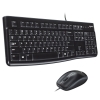 Logitech Desktop MK120 teclado Ratón incluido USB QWERTZ Suizo Negro