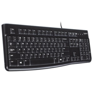 Logitech Keyboard K120 for Business teclado USB QWERTY Inglés Negro Logitech Keyboard K120 for Business teclado USB QWERTY Inglés Negro