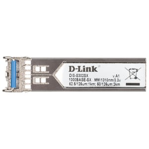 D-Link DIS‑S302SX red modulo transceptor Fibra óptica 1000 Mbit/s mini-GBIC D-Link DIS‑S302SX red modulo transceptor Fibra óptica 1000 Mbit/s mini-GBIC
