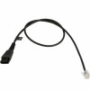 Jabra 8800-00-88 cable telefónico 0,5 m Negro