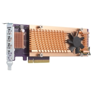 QNAP QM2-4P-384 tarjeta y adaptador de interfaz Interno PCIe