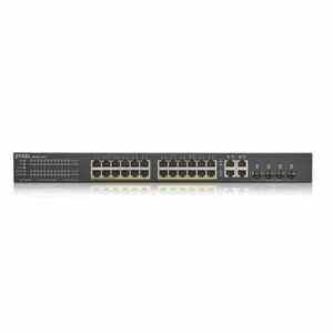 Zyxel GS1920-24HPV2 Gestionado Gigabit Ethernet (10/100/1000) Energía sobre Ethernet (PoE) Negro Zyxel GS1920-24HPV2 Gestionado Gigabit Ethernet (10/100/1000) Energía sobre Ethernet (PoE) Negro