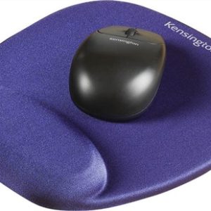 Kensington Reposamuñecas espuma ratón azul