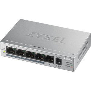 Zyxel GS1005HP No administrado Gigabit Ethernet (10/100/1000) Energía sobre Ethernet (PoE) Plata