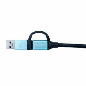 i-tec USB-C Cable to USB-C with Integrated USB 3.0 Adapter i-tec USB-C Cable to USB-C with Integrated USB 3.0 Adapter