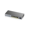 Zyxel GS1350-6HP-EU0101F switch Gestionado L2 Gigabit Ethernet (10/100/1000) Energía sobre Ethernet (PoE) Gris Zyxel GS1350-6HP-EU0101F switch Gestionado L2 Gigabit Ethernet (10/100/1000) Energía sobre Ethernet (PoE) Gris