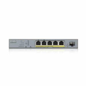 Zyxel GS1350-6HP-EU0101F switch Gestionado L2 Gigabit Ethernet (10/100/1000) Energía sobre Ethernet (PoE) Gris Zyxel GS1350-6HP-EU0101F switch Gestionado L2 Gigabit Ethernet (10/100/1000) Energía sobre Ethernet (PoE) Gris