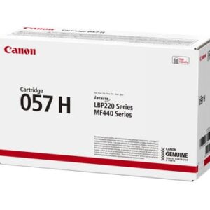 Canon i-SENSYS 057H cartucho de tóner 1 pieza(s) Original Negro