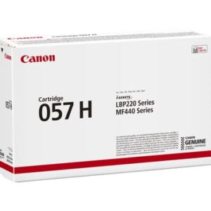 Canon i-SENSYS 057H cartucho de tóner 1 pieza(s) Original Negro