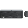 Logitech MK470 teclado Ratón incluido RF inalámbrico QWERTY Checa Grafito