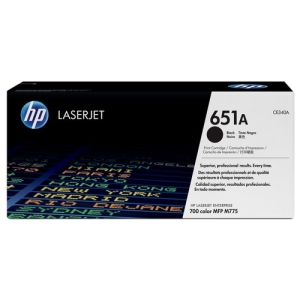 HP Cartucho de tóner original LaserJet 651A negro