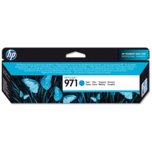 HP Cartucho de tinta original 971 cian