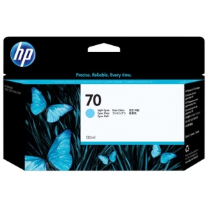 HP Cartucho de tinta 70 cian claro de 130 ml