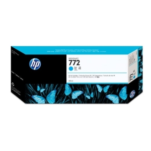 HP Cartucho de tinta DesignJet 772 cian de 300 ml