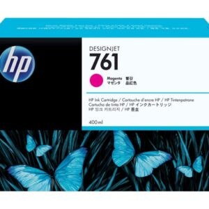 HP Cartucho de tinta DesignJet 761 magenta de 400 ml