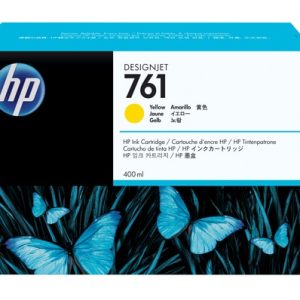 HP Cartucho de tinta DesignJet 761 amarillo de 400 ml