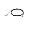 Allied Telesis AT-QSFP28-1CU cable Serial Attached SCSI (SAS) 1 m 25,8 Gbit/s Negro, Plata