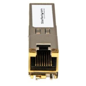 StarTech.com Módulo Transceptor SFP Compatible con el Modelo CG de Palo Alto Networks – 1000BASE-T – SFP a RJ45 Cat6 / Cat5e – SFP Ethernet Gigabit de 1GbE – RJ45 – 100m