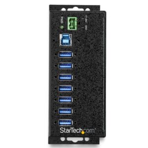 StarTech.com Hub Concentrador Ladrón USB 3.0 de 7 Puertos con Adaptador de Alimentación Externo - con Protección ESD de 350W StarTech.com Hub Concentrador Ladrón USB 3.0 de 7 Puertos con Adaptador de Alimentación Externo – con Protección ESD de 350W