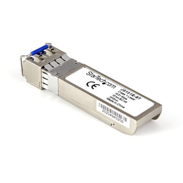 StarTech.com Módulo Transceptor SFP+ Compatible con HPE J9151E – 10GBASE-LR – Fibra Monomodo de 10GbE – SFP+ Ethernet Gigabit de 10Gb – LC – 10km – 1310nm – HPE 2930F, 8325, 3810M DDM