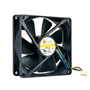 QNAP FAN-9CM-T01 sistema de refrigeración para ordenador Universal Ventilador 9,2 cm Negro