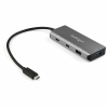 StarTech.com Hub USB C de 4 puertos - 2x USB A y 2x USB C - Concentrador USB Tipo C 3.1/3.2 Gen 2 SuperSpeed de 10 Gbps Alimentado por el bus USB - Ladrón USB C con Cable de 25cm