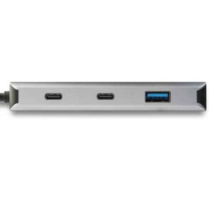 StarTech.com Hub USB C de 4 puertos - 2x USB A y 2x USB C - Concentrador USB Tipo C 3.1/3.2 Gen 2 SuperSpeed de 10 Gbps Alimentado por el bus USB - Ladrón USB C con Cable de 25cm StarTech.com Hub USB C de 4 puertos – 2x USB A y 2x USB C – Concentrador USB Tipo C 3.1/3.2 Gen 2 SuperSpeed de 10 Gbps Alimentado por el bus USB – Ladrón USB C con Cable de 25cm