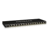 NETGEAR GS316P No administrado Gigabit Ethernet (10/100/1000) Energía sobre Ethernet (PoE) Negro NETGEAR GS316P No administrado Gigabit Ethernet (10/100/1000) Energía sobre Ethernet (PoE) Negro