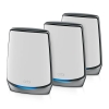 NETGEAR Orbi RBK853 AX6000 WiFi 6 Mesh System Tribanda (2,4 GHz/5 GHz/5 GHz) Wi-Fi 6 (802.11ax) Gris 4 Interno