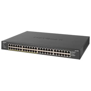 NETGEAR GS348PP No administrado Gigabit Ethernet (10/100/1000) Energía sobre Ethernet (PoE) Negro