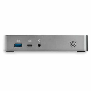 StarTech.com Dock USB-C – Docking Station de Dos Monitores HDMI 1080p para Portátil – Entrega de Alimentación de 65W – 1x USB-C 3x USB-A Ethernet – Replicador de Puertos USB Tipo C USB 3.1 Gen 1 para Dos Monitores – para Mac y Windows