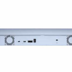 QNAP TL-R400S caja para disco duro externo Carcasa de disco duro/SSD Negro, Gris 2.5/3.5"