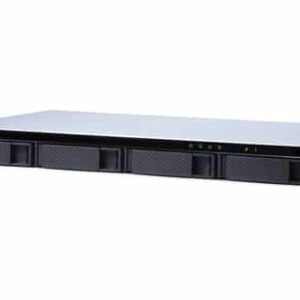 QNAP TL-R400S caja para disco duro externo Carcasa de disco duro/SSD Negro, Gris 2.5/3.5"