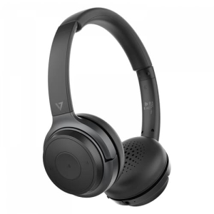V7 HB600S auricular y casco Auriculares Inalámbrico Diadema Llamadas/Música USB Tipo C Bluetooth Base de carga Negro