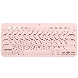 Logitech K380 Multi-Device teclado Bluetooth QWERTY Español Rosa