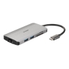 D-Link DUB-M810 base para portátil y replicador de puertos Alámbrico Thunderbolt 3 Plata D-Link DUB-M810 base para portátil y replicador de puertos Alámbrico Thunderbolt 3 Plata