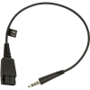 Jabra 8800-00-99 cambiador de género para cable Quick Disconnect (QD) 3,5 mm Negro Jabra 8800-00-99 cambiador de género para cable Quick Disconnect (QD) 3