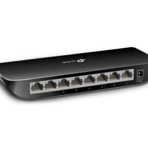 TP-Link TL-SG1008D switch No administrado Gigabit Ethernet (10/100/1000) Negro