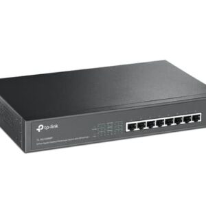 TP-Link TL-SG1008MP switch No administrado Gigabit Ethernet (10/100/1000) Energía sobre Ethernet (PoE) Negro